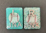 Baseball Xray Markers, large Rectangle, Sports X-ray Markers