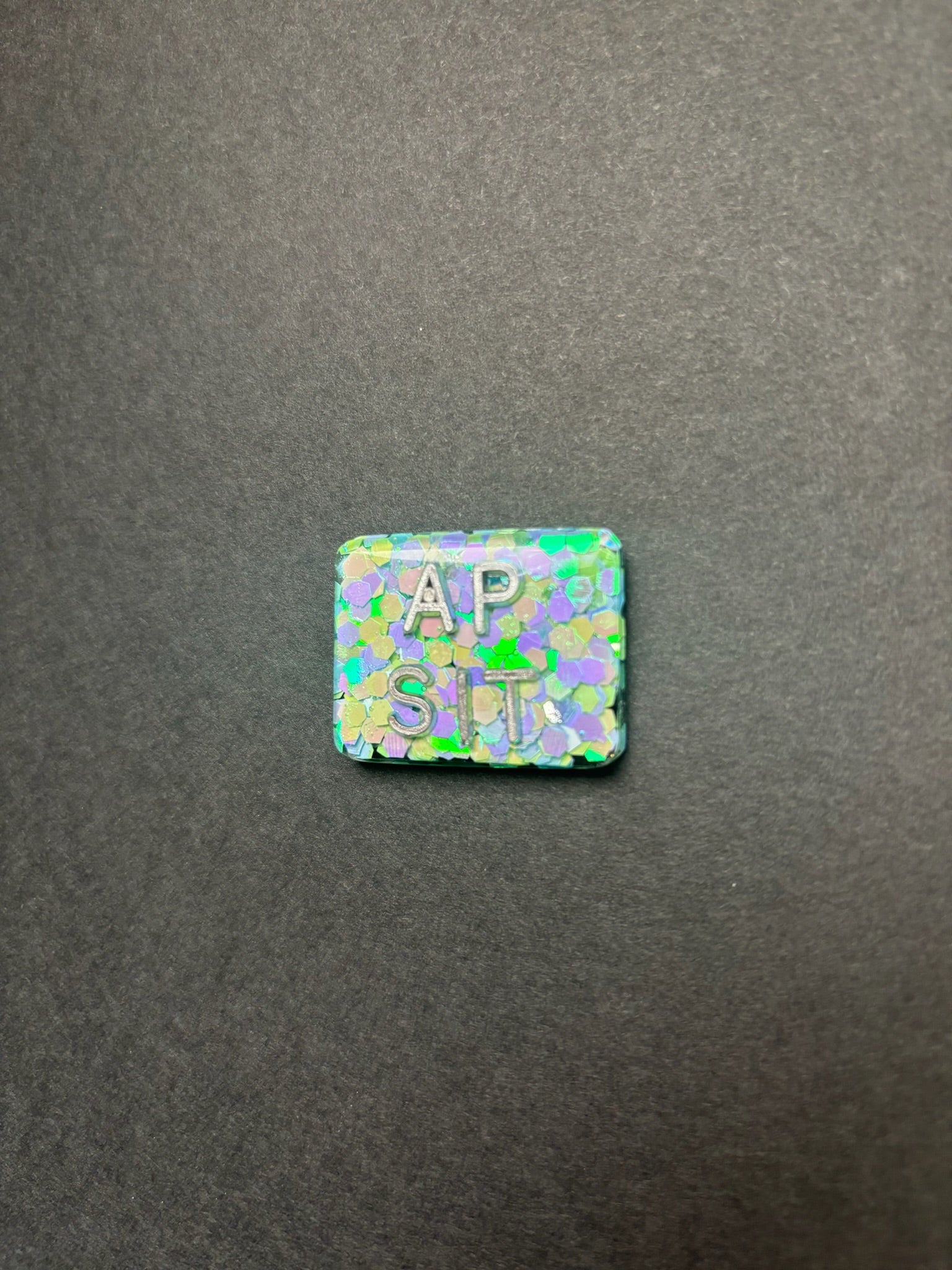 AP Sit Xray Marker, Left Right, Portable, Erect, Rectangle, Glitter,