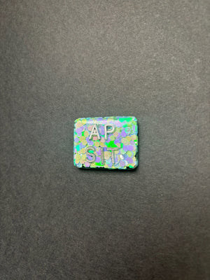 AP Sit Xray Marker, Left Right, Portable, Erect, Rectangle, Glitter,