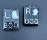 Cute Ghost Xray Markers, With 2 or 3 Initials, Large Rectangle, Spooky, Casper, Halloween