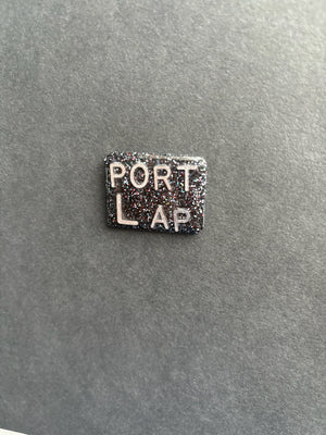 Port L AP Xray Marker, Portable, Left, AP Rectangle, Glitter, Mobile