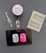 Xray Tech Bundle, Xray Markers, Small Rectangle, Badge Reel, Marker Holder, Radgrips, Badge Reel Charm, Skeleton