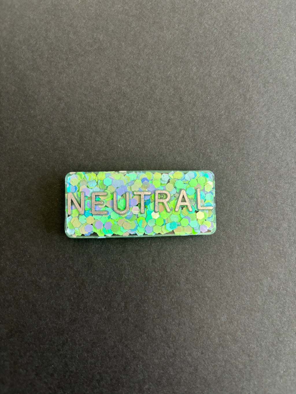 Neutral Rectangle Xray Marker, Position Xray Marker, Positional Indicator, Glitter