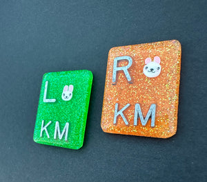 Bunny Xray Markers, Easter, Spring, With 2 or 3 Initials