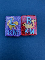 Cute Squirrel Xray Markers, With 2 Initials