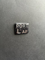 Port L AP Xray Marker, Portable, Left, AP Rectangle, Glitter, Mobile