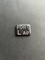 Port L AP Xray Marker, Portable, Left, AP Rectangle, Glitter, Mobile