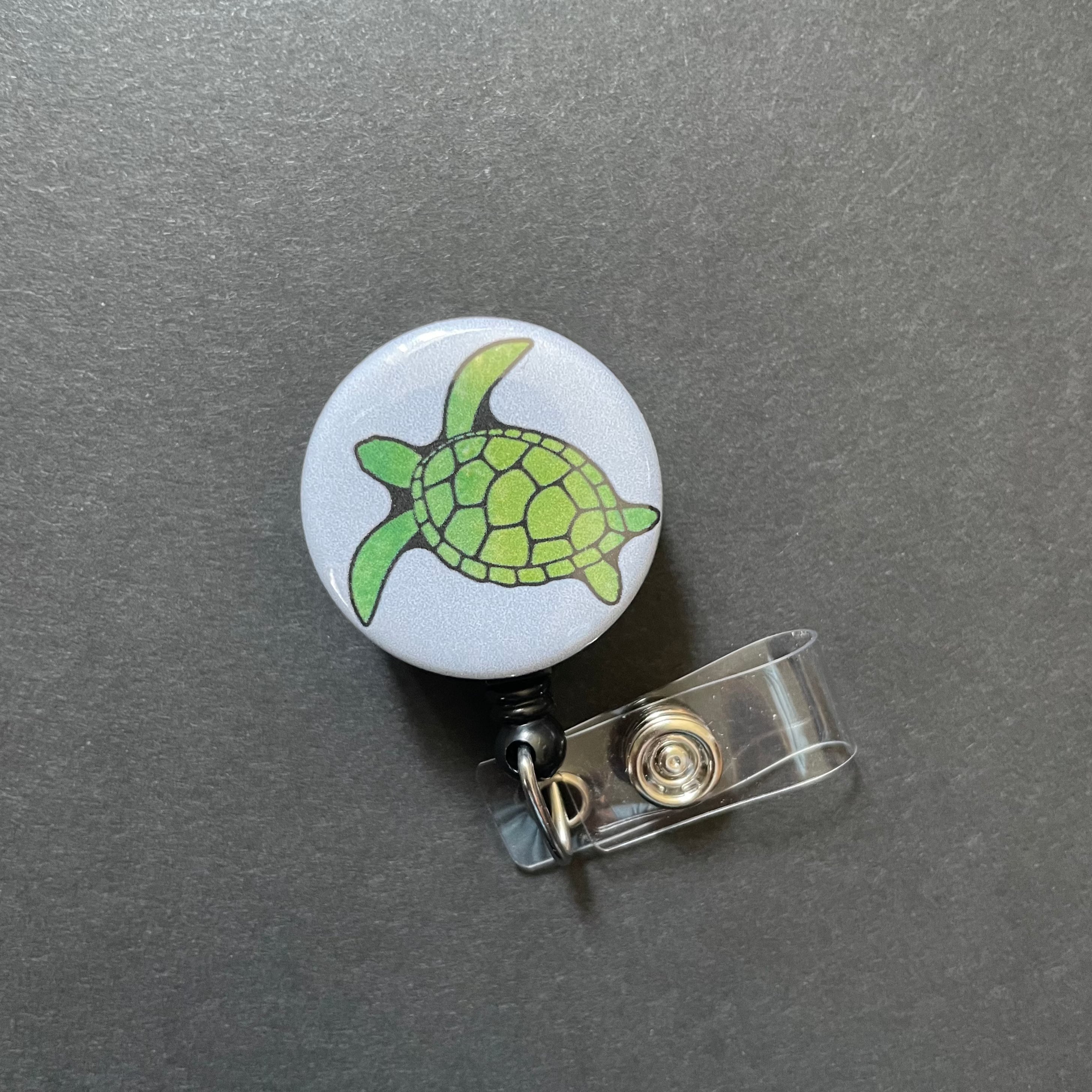 Sea Turtle Xray Tech Bundle, Xray Markers, Small Rectangle, Badge Reel, Marker Holder