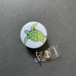 Sea Turtle Retractable Badge Reel ID Badge Holder