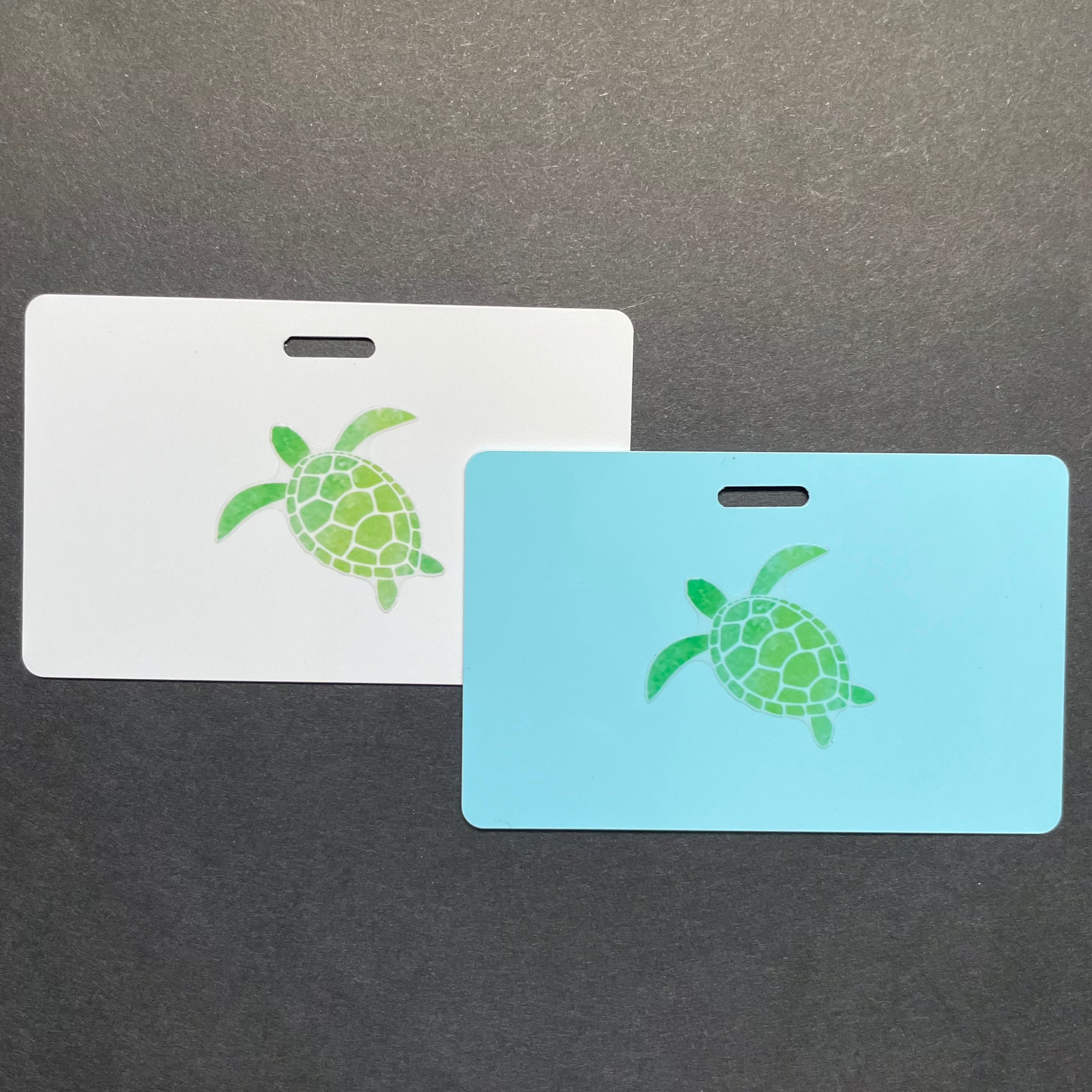 Sea Turtle Xray Marker Holder, Ocean, Turtle, PVC, ID Badge