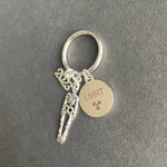 LMRT Skeleton Key Chain W/ Year, Radiology, Xray Tech, Gift