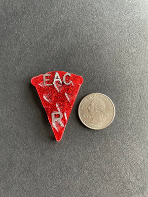 Pizza Slice Xray Markers, With 2 or 3 Initials