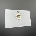 Xray Marker Holder With "Doing My Best but Kind of a Hot Mess" Charm, PVC, ID Badge