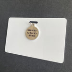 Xray Marker Holder With "Doing My Best but Kind of a Hot Mess" Charm, PVC, ID Badge