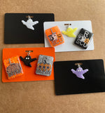 Xray Marker Holder With Sparkly Ghost Charm, Halloween, Ghost