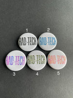Future Rad Tech Badge Holder, Retractable ID Badge Reel, Radiology, Xray, Student