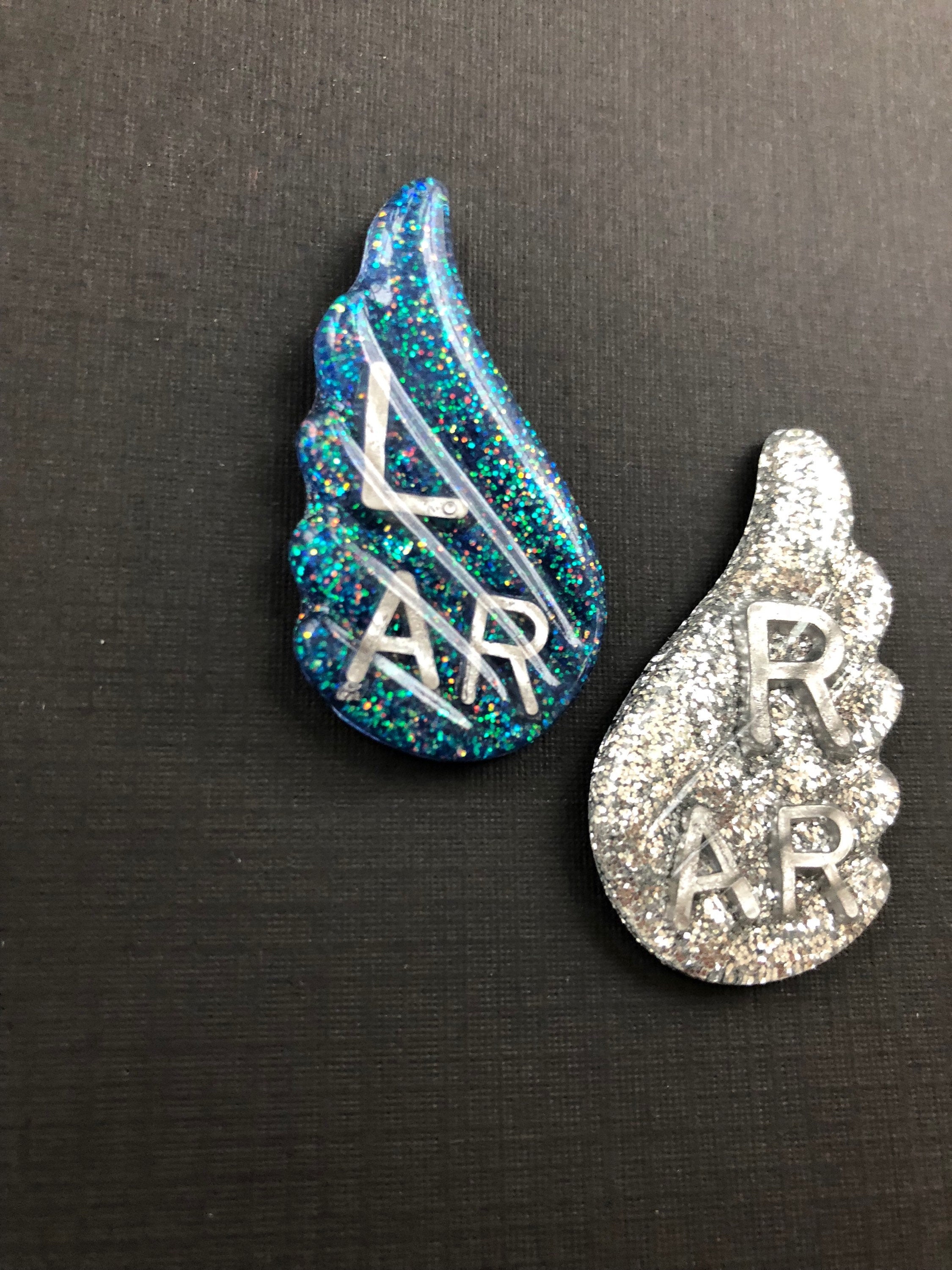 Xray Markers With 4 Initials, Rectangle, Glitter, Xray Tech Gift, Pret –  Alisha Goes Crafty