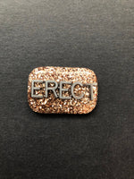 Erect Upright Xray Marker, Glitter, Small Rectangle