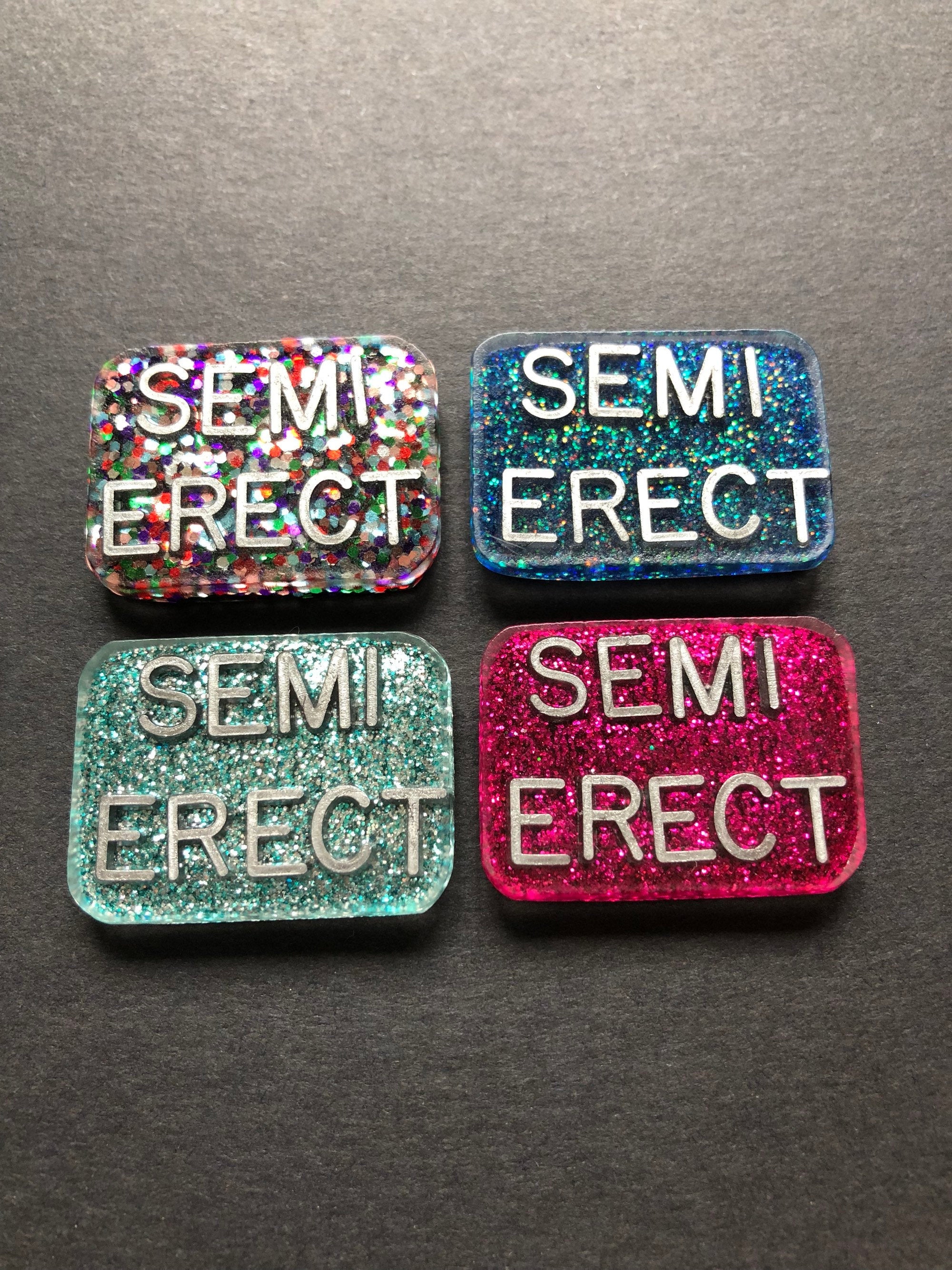 Semi Erect Xray Marker, Position Indicator, Word Xray Markers, Rectangle, Glitter