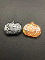 Pumpkin Xray Markers With 2 Initials, Halloween, Fall, Thanksgiving, Black and Orange, Cute