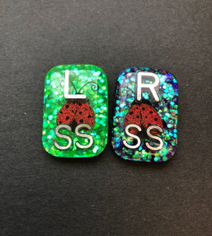 Lady Bug Xray Markers With 2 or 3 Initials