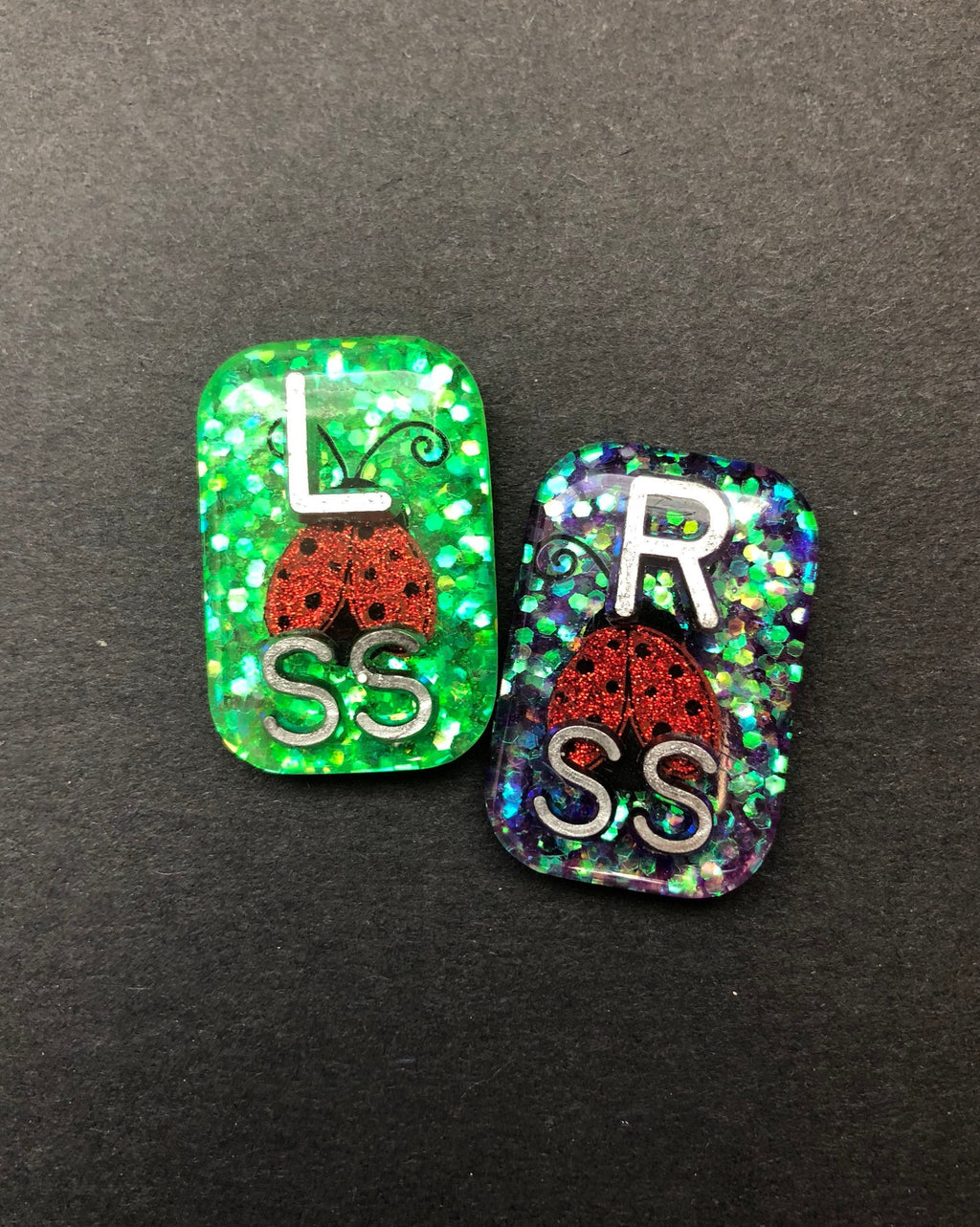 Lady Bug Xray Markers With 2 or 3 Initials