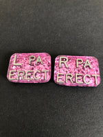 PA ERECT Xray Markers, Rectangle, Glitter, Upright, Arrow