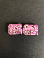 PA ERECT Xray Markers, Rectangle, Glitter, Upright, Arrow