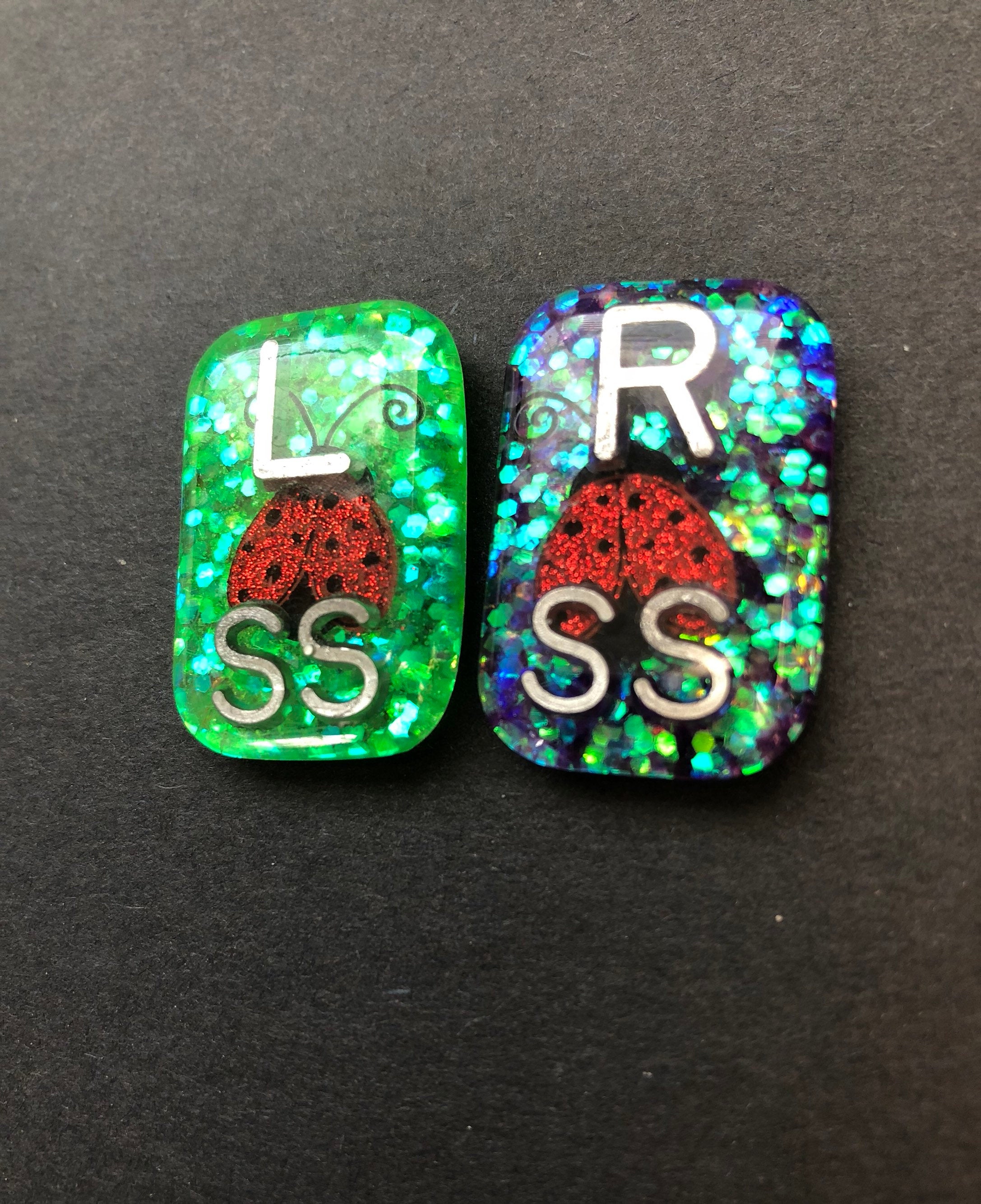 Lady Bug Xray Markers With 2 or 3 Initials