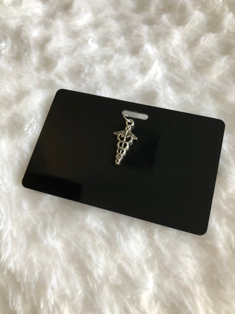 Xray Marker Holder With Caduceus Charm
