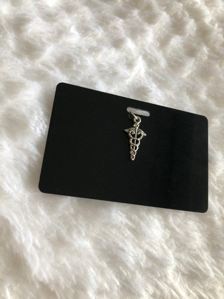 Xray Marker Holder With Caduceus Charm