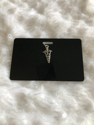 Xray Marker Holder With Caduceus Charm