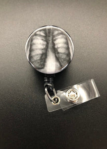 Xray ID Retractable Badge Holders, Bones, Anatomy, Radiology, Chest X-Ray