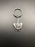 Spine and Pelvis Keychain, Chiropractor, Graduation Gift