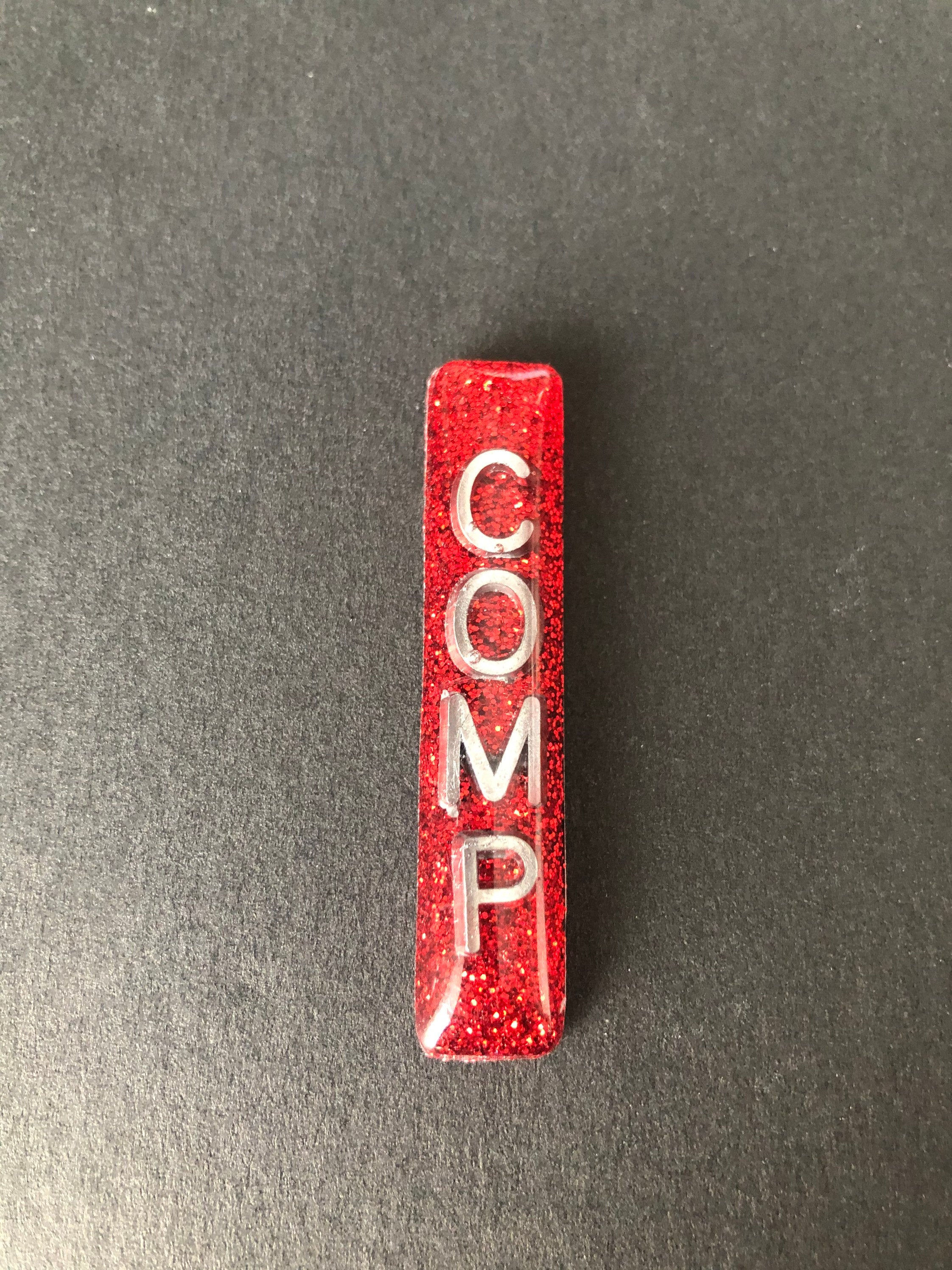 COMP Xray Marker, Skinny Rectangle, Glitter, Comparison, Competency