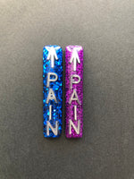 Pain Indicator X-ray Marker, Arrow, Glitter, Skinny Rectangle