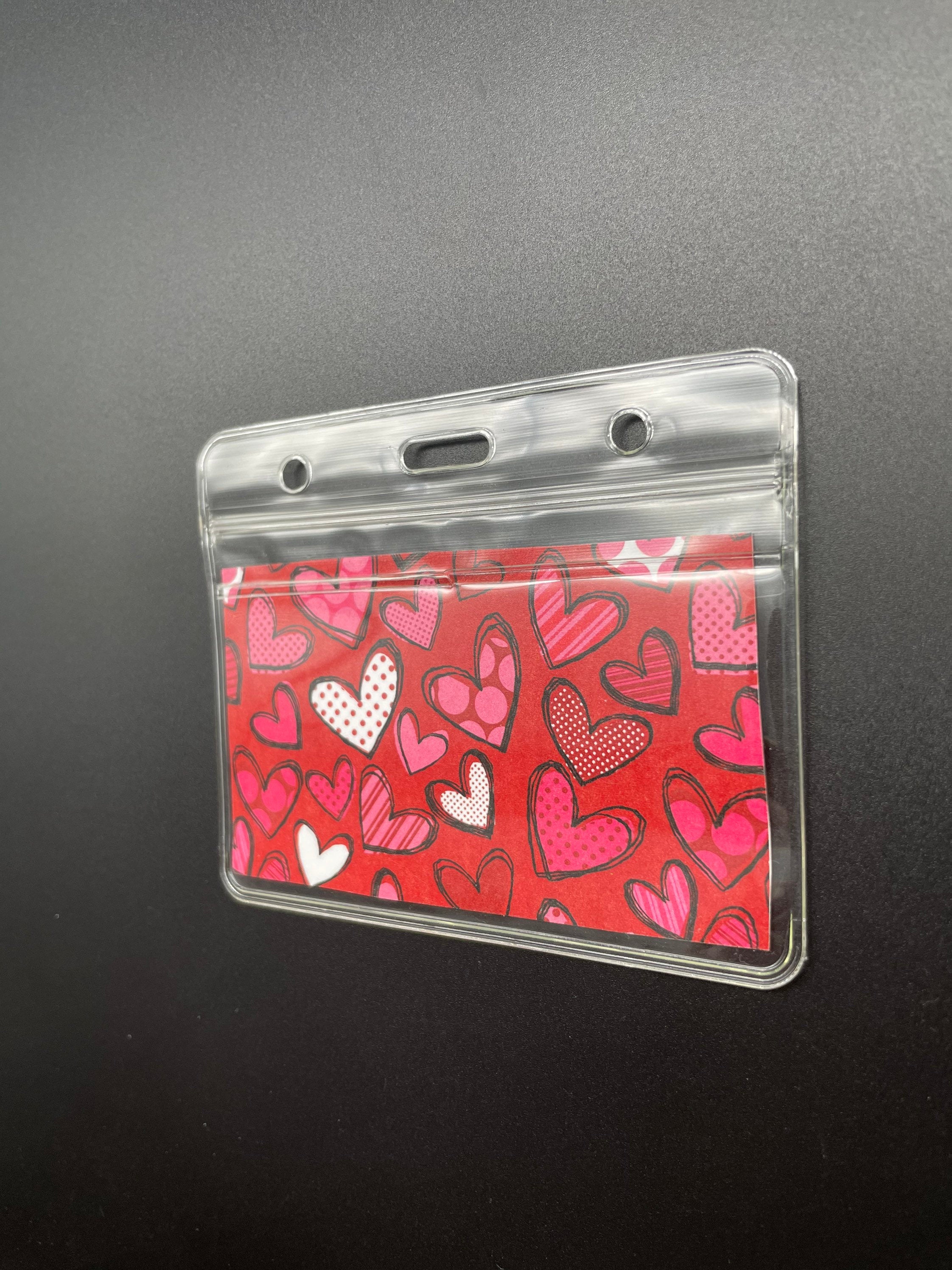 Red and Pink Hearts Xray Marker Holder, Valentines Day, Love