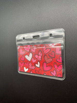 Red and Pink Hearts Xray Marker Holder, Valentines Day, Love