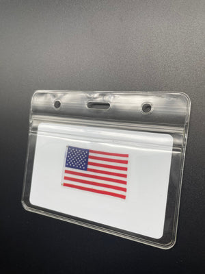 American Flag Xray Marker Holder, Red White and Blue, Patriotic