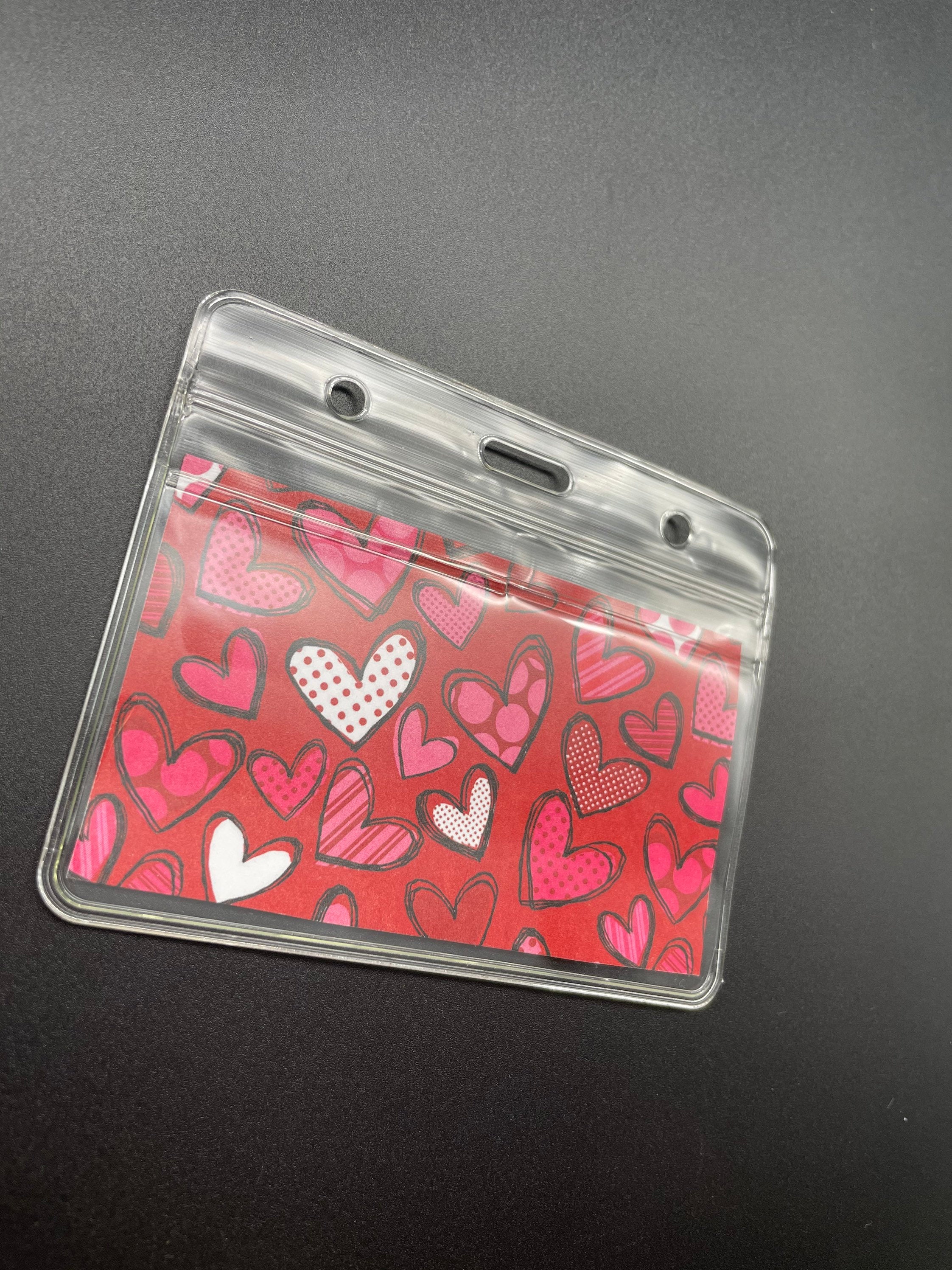 Red and Pink Hearts Xray Marker Holder, Valentines Day, Love