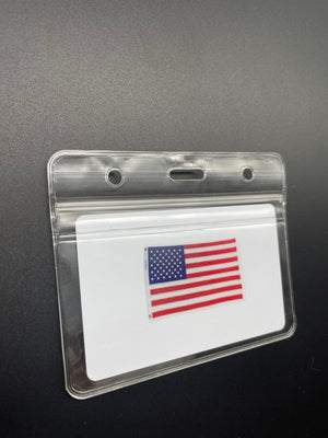 American Flag Xray Marker Holder, Red White and Blue, Patriotic