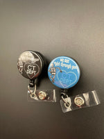 We See Right Through You, CT Tech, Retractable ID Reel Badge Holder, CT Dept