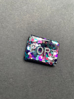 Portable Xray Marker, Port, Mobile, Large Rectangle, Glitter