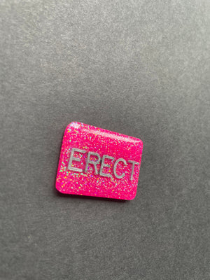 Erect Upright Xray Marker, Glitter, Large Rectangle