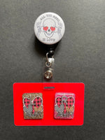 Valentine Xray Bundle, Xray Markers, Badge Reel, Marker Holder, Radhesive, Skeleton, Hearts