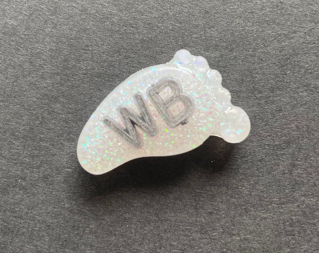Weight Bearing X-ray Marker, Foot, Position Xray Marker, Positional Indicator, WB, Feet, Glitter