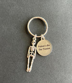 NRTW Keychain, Patient's Are Our Passion, Caduceus, National Rad Tech Week, Radiology Keychain, Rad Tech, Xray Tech, Skeleton, Gift