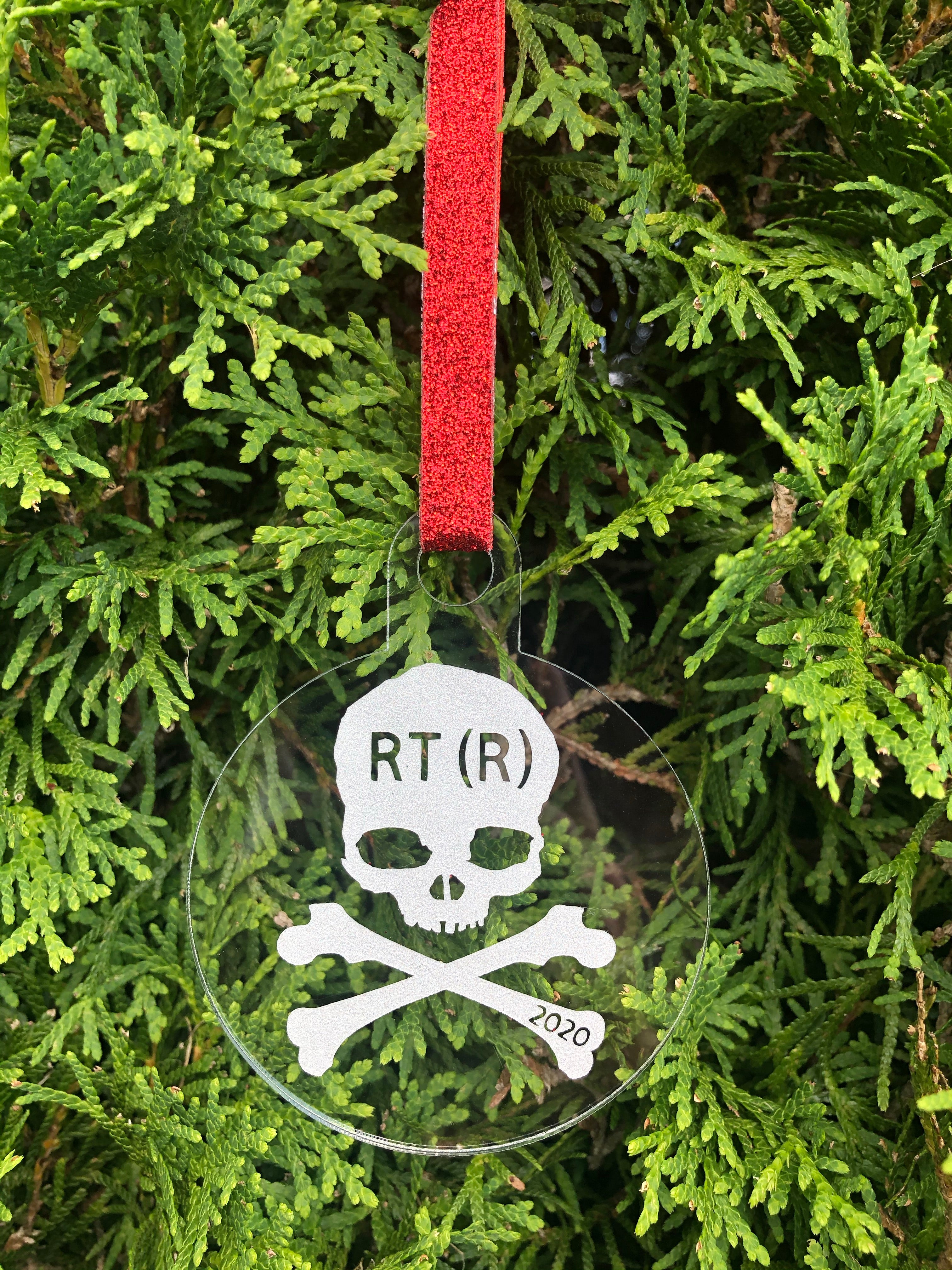 Rad Tech Christmas Ornament, Skull, Crossbones, Ornament