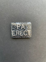 PA ERECT Xray Markers, Rectangle, Glitter, Upright, Arrow