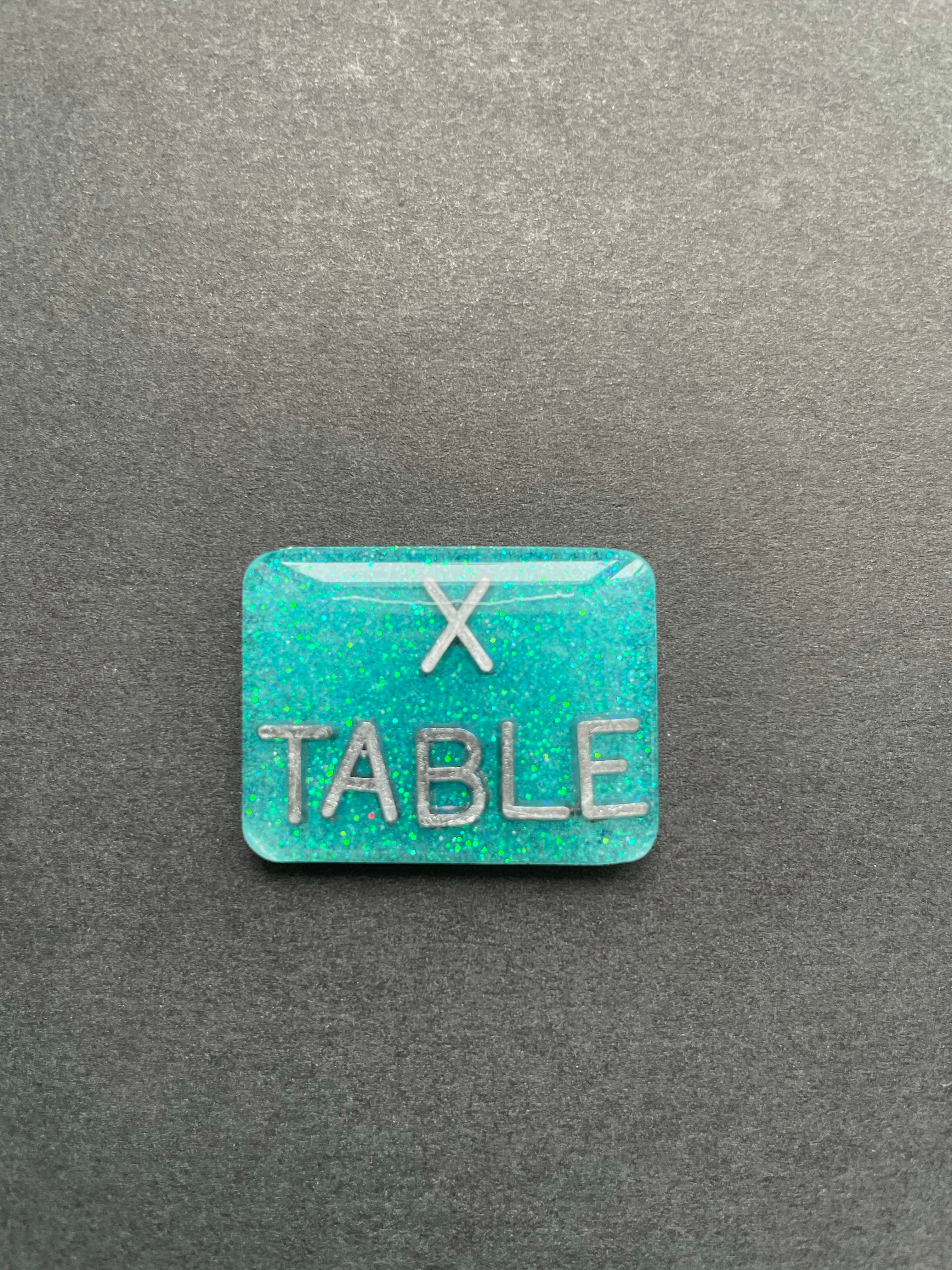 Cross Table Xray Marker, X Table Xray Markers, X-Table, Glitter, Rectangle, Word Xray Markers, Projection, Position